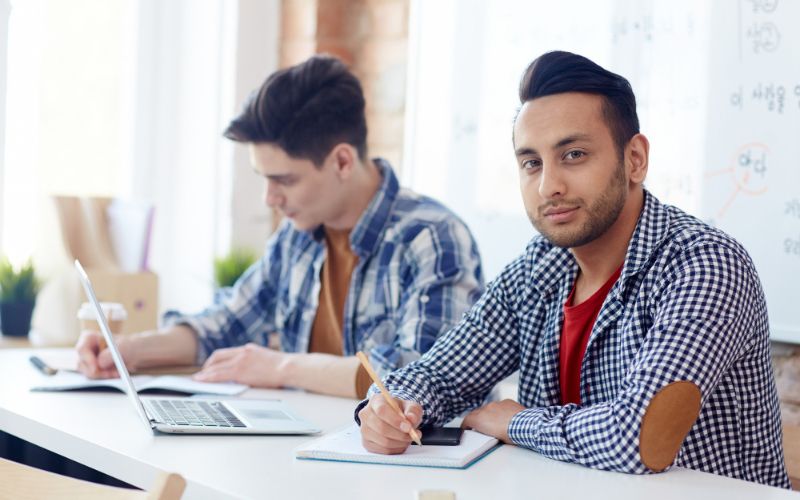 students studying in wbcs coaching centre