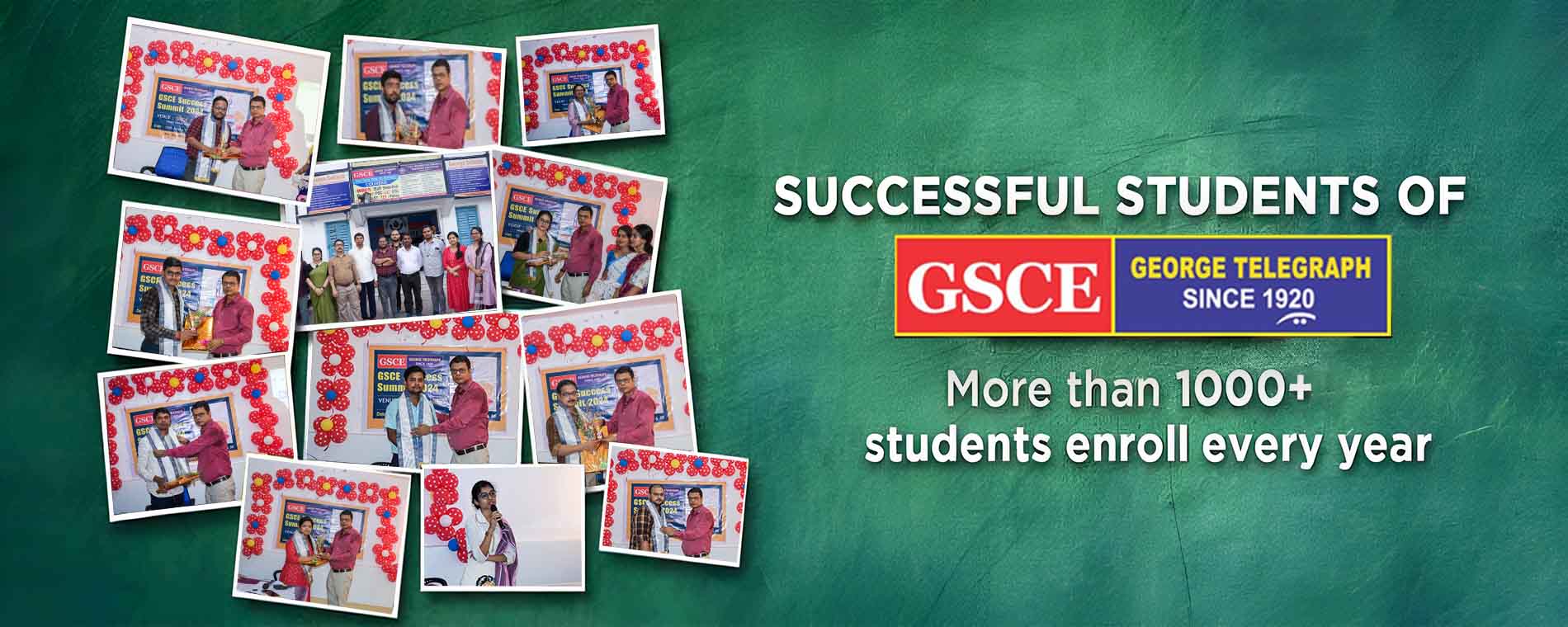 successful students of gsce more than 12000+ students enroll every year